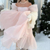 Princess 18th Pink Birthday Dresses Short Birthday Outfits HZ1022