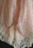 Elegant Slim-Fit Fishtail Pink Satin Mesh Floral Strapless Wedding Dress HZ1022